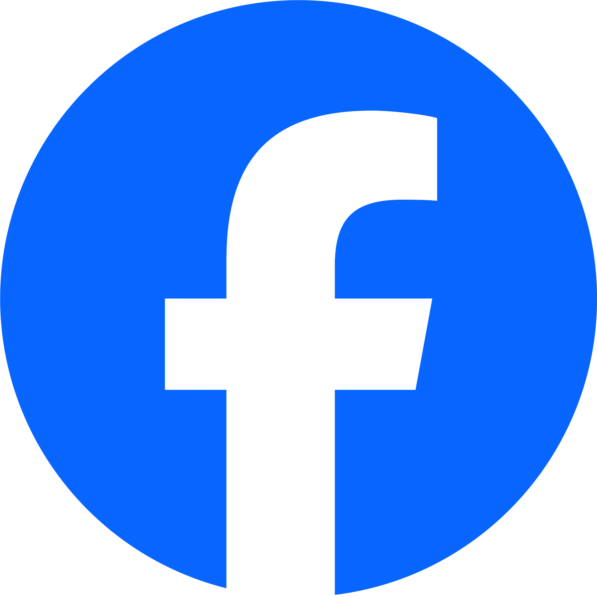 Logo von Facebook zeigt ein weißes F auf blauem Hintergrund